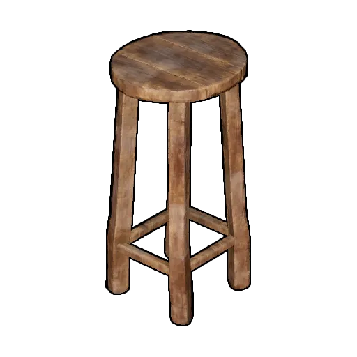 Wooden Bar Stool